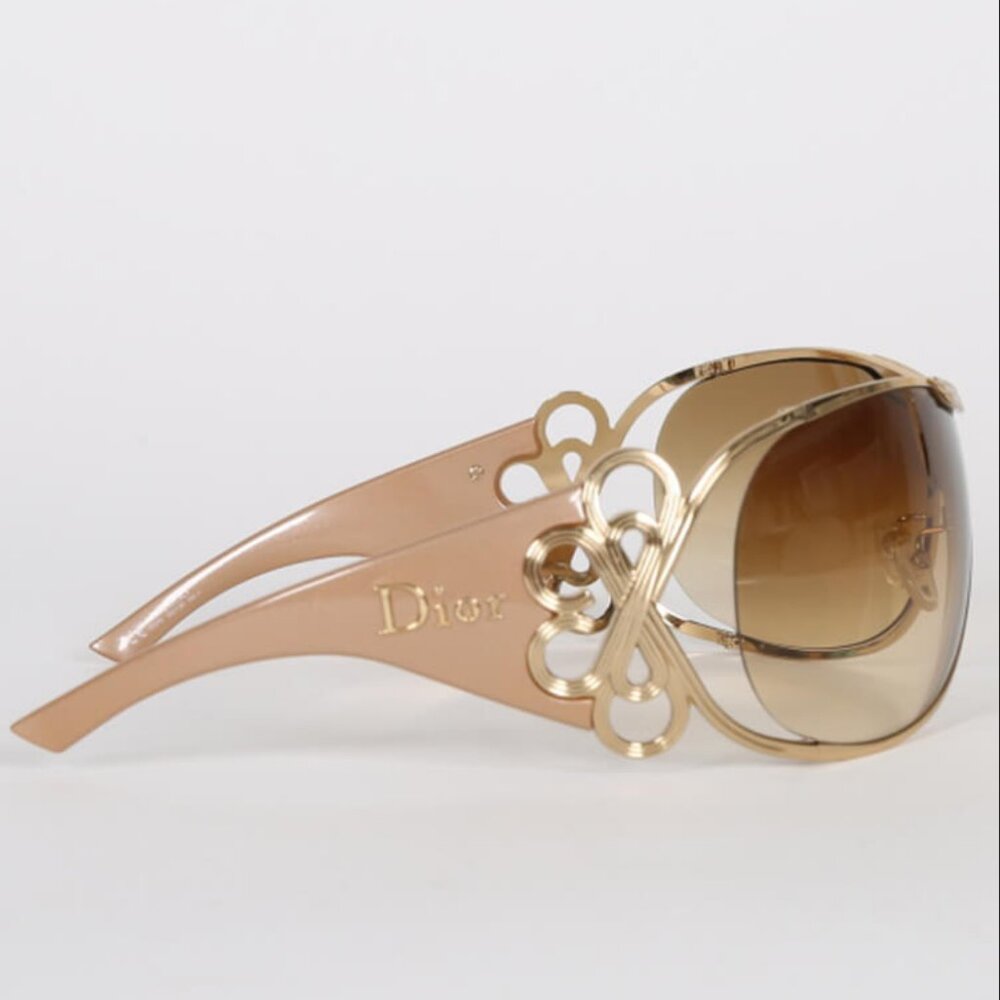 RARE Vintage Christian Dior Diori Shield Sunglasses - Picture 12 of 15
